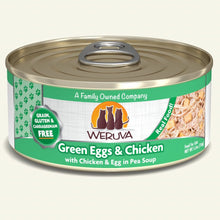 Load image into Gallery viewer, WERUVA GREEN EGGS AND CHICKEN CAT CAN 5.5OZ