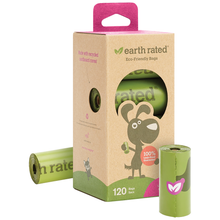Load image into Gallery viewer, EARTH RATED BIO BAG 120CT/8PK LAVENDER