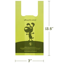Load image into Gallery viewer, EARTH RATED BIO BAG HANDLE 120CT LAVENDER