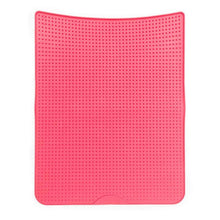 Load image into Gallery viewer, MESSY MUTTS SILICONE LITTER MAT RED