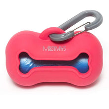 Load image into Gallery viewer, MESSY MUTTS WASTE BAG HOLDER RED