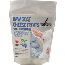 Load image into Gallery viewer, HAPPY DAYS RAW GOAT CHEESE AND BLUEBERRIES 100G