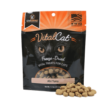 Load image into Gallery viewer, VITAL ESSENTIALS CAT FREEZE DRIED AHI TUNA TREAT 1.1OZ