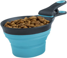 Load image into Gallery viewer, DEXAS KLIP SCOOP 1/2 CUP BLUE