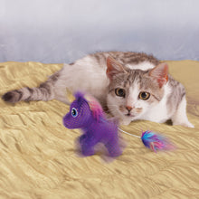 Load image into Gallery viewer, KONG ENCHANTED BUZZY UNICORN CAT TOY