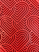 Load image into Gallery viewer, SODAPUP E-MAT HEART RED 5X7"