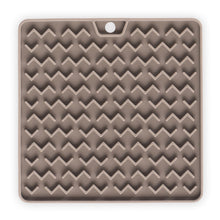 Load image into Gallery viewer, MESSY MUTTS INTERACTIVE REVERSIBLE FEEDING MAT GREY