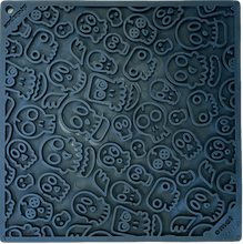 Load image into Gallery viewer, SODAPUP E-MAT ZOMBIE PATTERN BLACK 8X8"