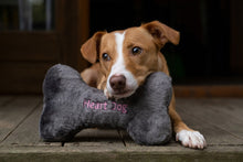Load image into Gallery viewer, FLUFF &amp; TUFF HEART DOG BONE 10"
