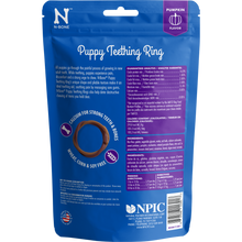 Load image into Gallery viewer, NPIC NBONE PUPPY TEETHING RING PUMPKIN 6PK
