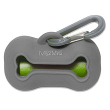 Load image into Gallery viewer, MESSY MUTTS WASTE BAG HOLDER GREY
