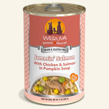 Load image into Gallery viewer, WERUVA JAMMIN' SALMON DOG CAN 14OZ
