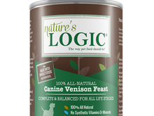 Load image into Gallery viewer, NATURE'S LOGIC VENISON DOG CAN 13.2OZ
