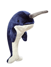 Load image into Gallery viewer, FLUFF &amp; TUFF BLEU NARWHAL 11"
