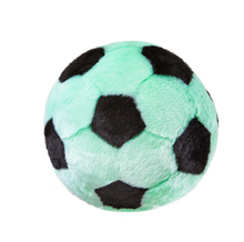 Load image into Gallery viewer, FLUFF &amp; TUFF SOCCER BALL NO SQUEAKERLESS 7"
