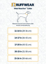 Load image into Gallery viewer, RUFFWEAR WEB REACTION COLLAR 23"-26"
