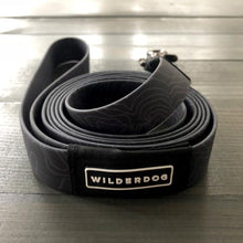 Load image into Gallery viewer, WILDERDOG LEASH WATERPROOF BLACK 6'
