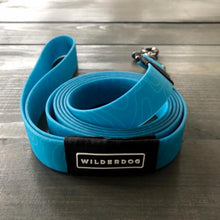 Load image into Gallery viewer, WILDERDOG LEASH WATERPROOF TEAL 6'
