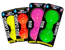 Load image into Gallery viewer, RUFF DAWG BIG DAWG BARBELL ASSORTED COLOURS 6"
