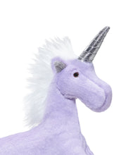 Load image into Gallery viewer, FLUFF &amp; TUFF VIOLET UNICORN 9"
