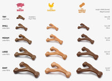 Load image into Gallery viewer, BENEBONE WISHBONE CHEW PEANUT BUTTER SMALL
